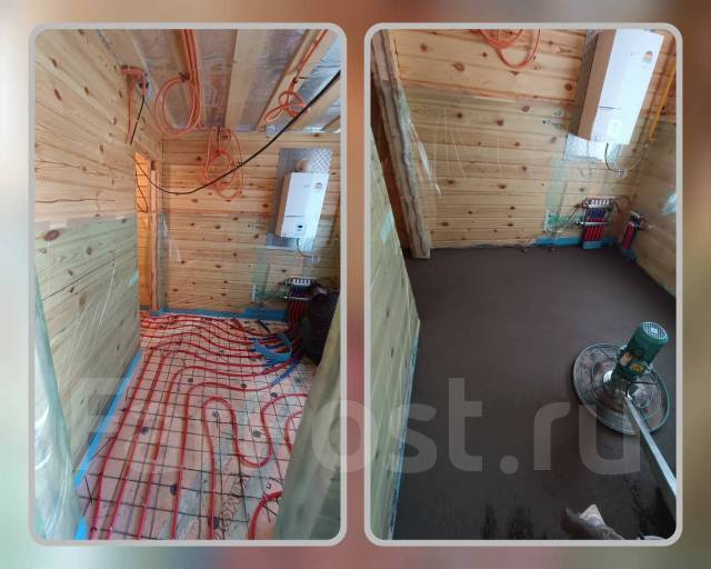 Полусухая стяжка пола в Уссурийске