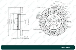 ���� ��������� ��������������� ������������� ����� G-Brake GFR21160L GFR21160L ����