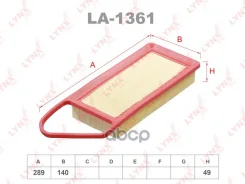 ������ ��������� LYNXauto ���. LA1361 LA1361 ����