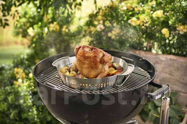 Ростер для курицы Weber для решетки Gourmet BBQ System, новый, в ...