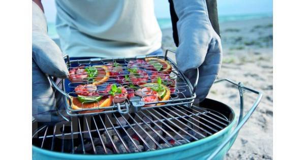 Сетка для жарки рыбы и овощей малая Weber, новый, в наличии. Цена: 3 ...