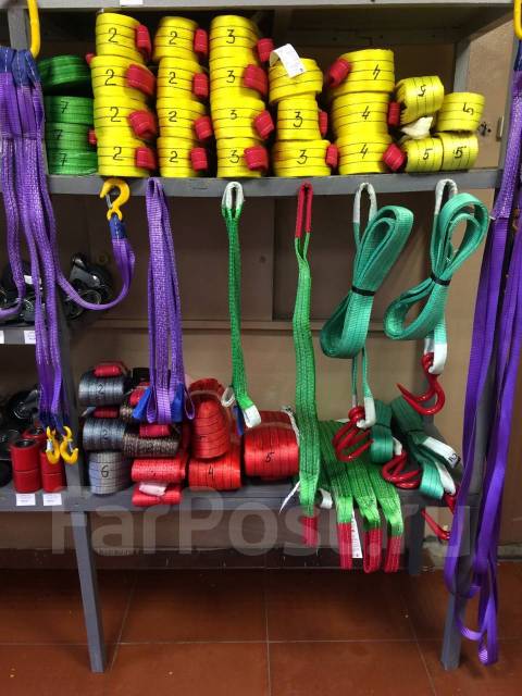 Стропы текстильные в наличии и под заказ, новый. Цена: 250₽ в Находке