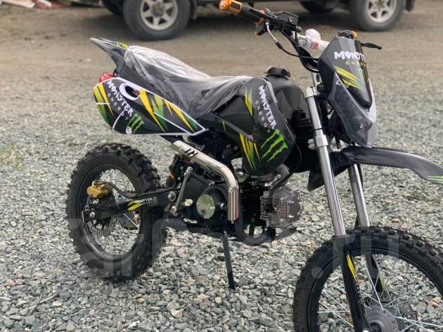 Yamaha 125 питбайк, 17-14, 2024, 125 куб. см. 4х тактный, без пробега ...