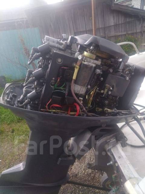 Лодочный мотор Yamaha 50 DEPO, 50,00 л.с. L (508 мм), 1991 год ...