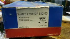 ������� ��������� ������. Quattro Freni Toyota Avensis 97� 0446505110 Quattro Freni QF61200 QF61200 ����
