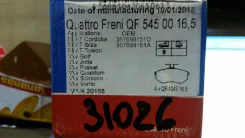 ������� ��������� ������. Quattro Freni SEAT/VW Quattro Freni QF54500165 QF54500165 ����