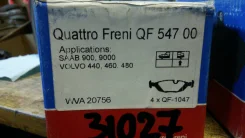 ������� ��������� ������ Quattro Freni SAAB/Volvo Quattro Freni QF54700 QF54700 ����