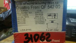 ������� ��������� ������. Quattro Freni AUDI A4/A6/A8 Quattro Freni QF54200 QF54200 ����