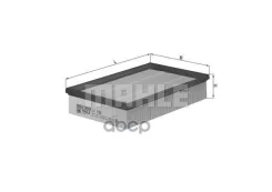 ������ ��������� Mahle/Knecht ���. LX1596 LX1596 ����