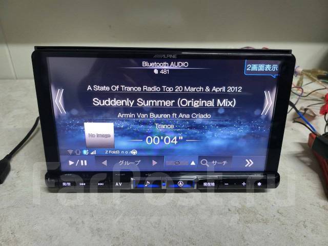 Продам Крутую Магнитолу Toyota Alpine 9 Дюймов X9NX, другой, б/у, в ...