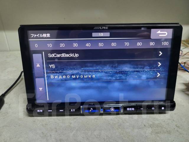 Продам Крутую Магнитолу Toyota Alpine 9 Дюймов X9NX, другой, б/у, в ...