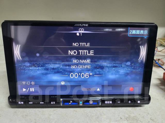 Продам Крутую Магнитолу Toyota Alpine 9 Дюймов X9NX, другой, б/у, в ...