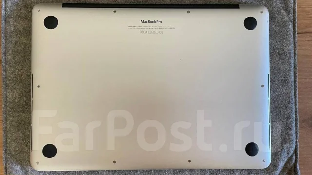 Apple MacBook Pro 15 2015 Mid. 13", 2,7����, ��� 8 ��, ���� 512���, WiFi: 1, Bluetooth: 1 ����