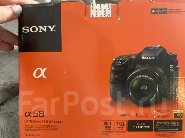 Sony Alpha SLT-A58. 20 � ����� ��, ���: 4� ����
