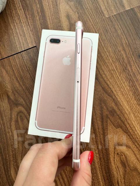 iPhone 7 Plus 256, 5.50", моноблок, розовый, 4G LTE, б/у, в наличии ...