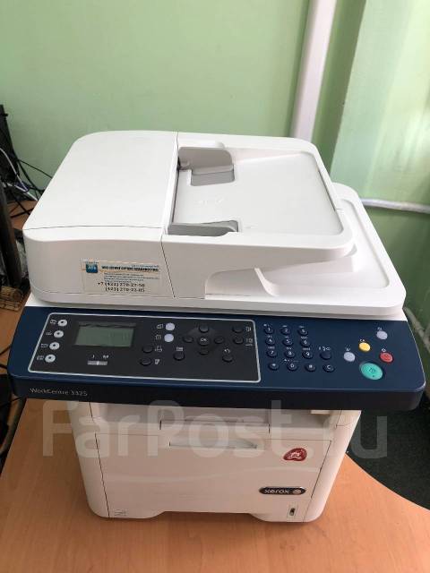 Лазерное МФУ Xerox WorkCentre 3325DNI, б/у, в наличии. Цена: 18 000₽ во ...
