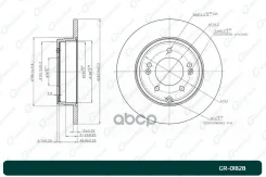 ���� ��������� G-brake GR-01828 584113K100, �584110A110, �584113K150, �584113S100, �584113K110, �584110A100, �584113Q000 G-Brake ���. GR-01828 GR01828...