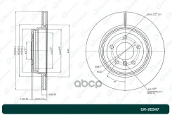 ���� ��������� G-brake GR-20347 34216855004,34216764655 G-Brake ���. GR-20347 GR20347 ����