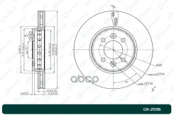 ���� ��������� ������������� G-brake GR-21596 7701205086, �402069518R, �7701205842, �7701207829, �7700428389, �402060540R, �7700426389, �7701206118,...