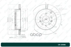 ���� ��������� ������������� G-brake GR-20906 L52826251, �L20626251, �L20626251B, �L20626251A, �L20626251C G-Brake ���. GR-20906 GR20906 ����