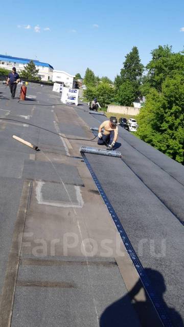 Ремонт мягкой кровли. Монтаж Кровли. УК, ТСЖ, Гаражи. Гидроизоляция в ...