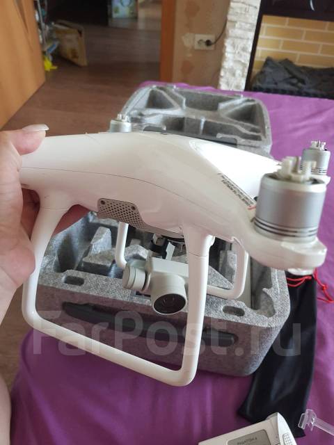 Квадрокоптер dji phantom 4 дрон, с камерой, б/у, в наличии. Цена: 19 ...