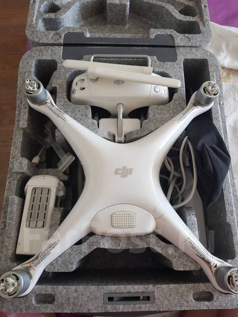Квадрокоптер dji phantom 4 дрон, с камерой, б/у, в наличии. Цена: 19 ...