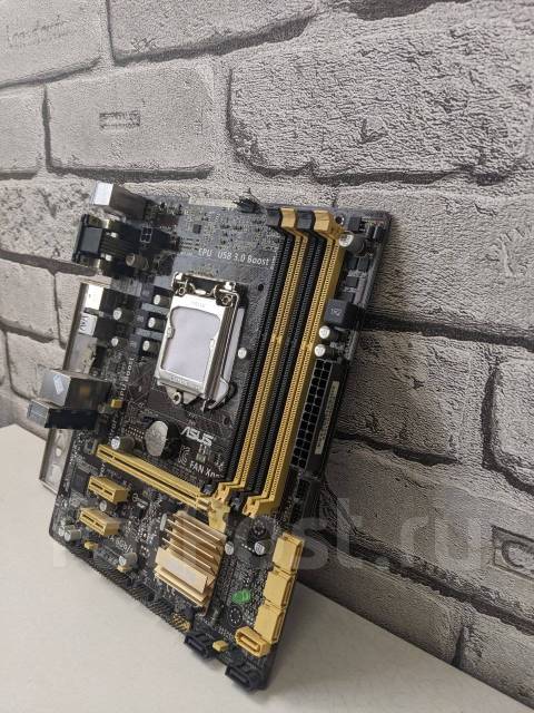 Материнская плата LGA 1150 Asus B85M-G, б/у, в наличии. Цена: 2 750₽ в ...