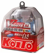 ����� ����������� H4 Koito VWhite P0746W 12V 60/55W P0746W ����