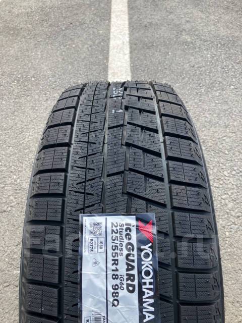 Yokohama Ice Guard IG60, 225/55 R18 98Q, 18", 2 шт, в наличии, 225 мм ...