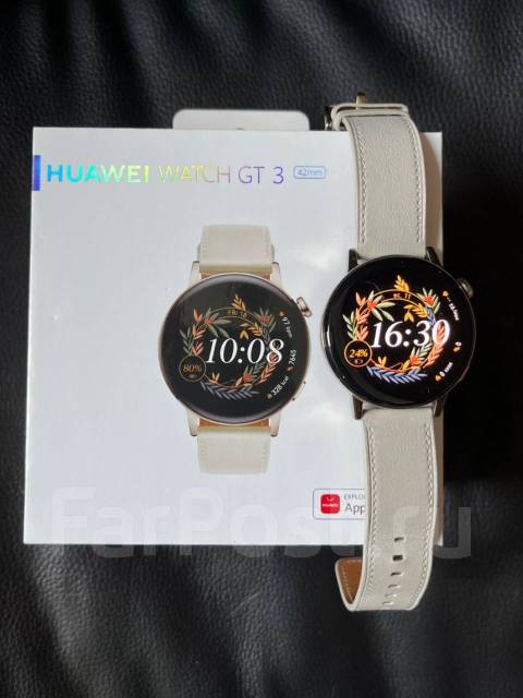 Huawei Watch GT 3 MIL-B19, умные часы, б/у, в наличии. Цена: 15 000₽ во ...