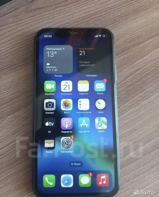 Apple iPhone 11. �/�, 256 ��, ������, 3G, 4G LTE ����