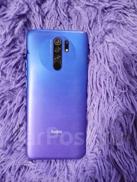 Продам телефон бу. Xiaomi redmi 9. 64гб, 64 гб, фиолетовый, 4G LTE, б/у ...