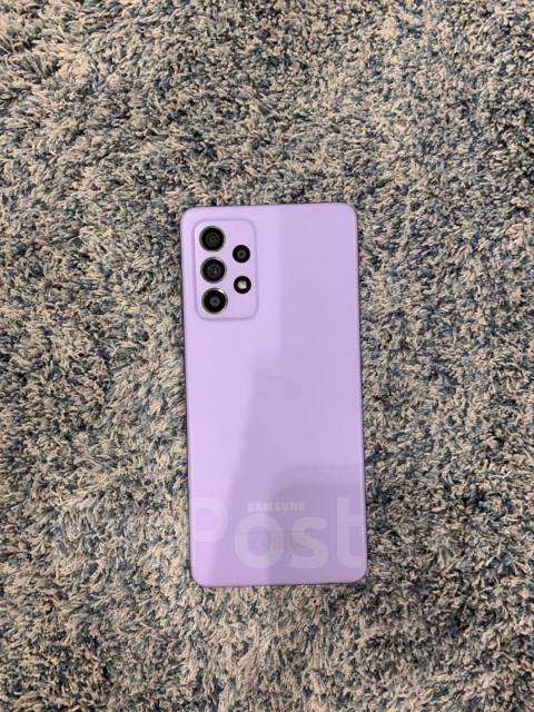 Продам Самсунг А52, 128 гб, 6.50", моноблок, фиолетовый, 4G LTE, Dual ...