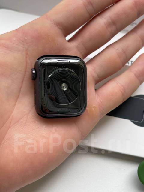 Apple Watch SE 40 mm Space Gray Ru новые акб 100, умные часы, новый, в ...