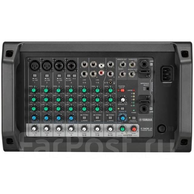 Микшерный пульт с усилителем, 2x200 Вт, Yamaha EMX2, новый, в наличии ...