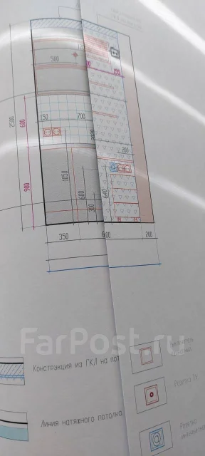 Дизайн проект гостинки типовой 24кв. м возможна продажа мебели, б/у, в ...