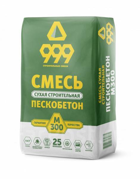 Пескобетон М300, в наличии. Цена: 355₽ в Уссурийске