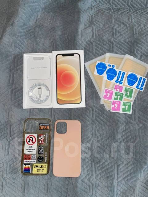 iPhone 12 64GB, 64 гб, 6.10", моноблок, белый, 3G, 4G LTE, NFC, новый ...