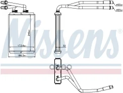 �������� ��������� Citroen Jumpy II 06- Nissens 73990 73990 ����