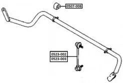 ������ ������������� | ����� ����/��� | Mazda/ 6 GG 2002-2007/D23 �� 0507008 ����