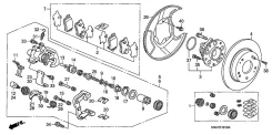 ���� ��������� ������ Honda Civic VIII-IX 05- ([260x9] 5 ���. ) BS5338 BS5338 ����