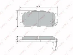 ������� ��������� �������� | ��� | Mitsubishi Galant V 2.5 92-96 / Space Wagon 2.0-2.4 98-04 BD5517 ����