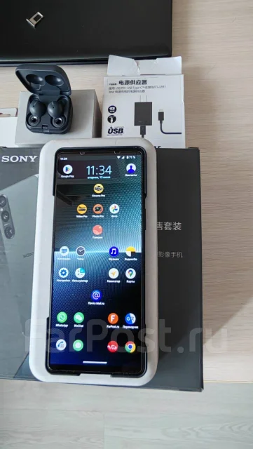 Sony Xperia 1 V. �/�, 256 ��, ������, 3G, 4G LTE, 5G, Dual-SIM, ����������, NFC ����