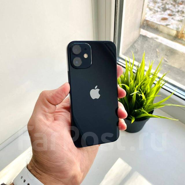 iPhone 12 Mini 256Gb Цвет: Black, 5.40", черный, б/у, в наличии. Цена ...