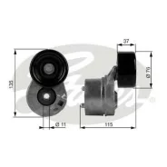 ����� �������� ��������� ������������ FORD Transit 2.4 TD 2000- T38431 ����