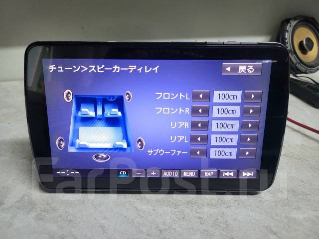 Panasonic Strada CN-F1XVD USB SD Bluetooth, 2 DIN — 178x100 мм, б 