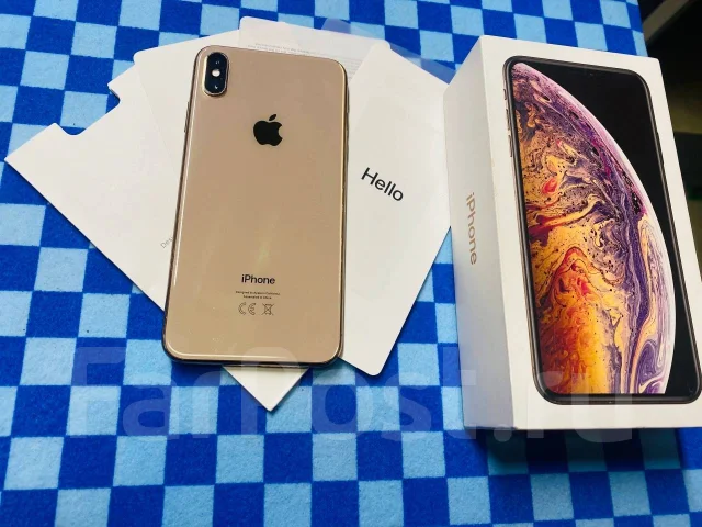 Apple iPhone Xs Max. �/�, 256 ��, �������, 4G LTE ����