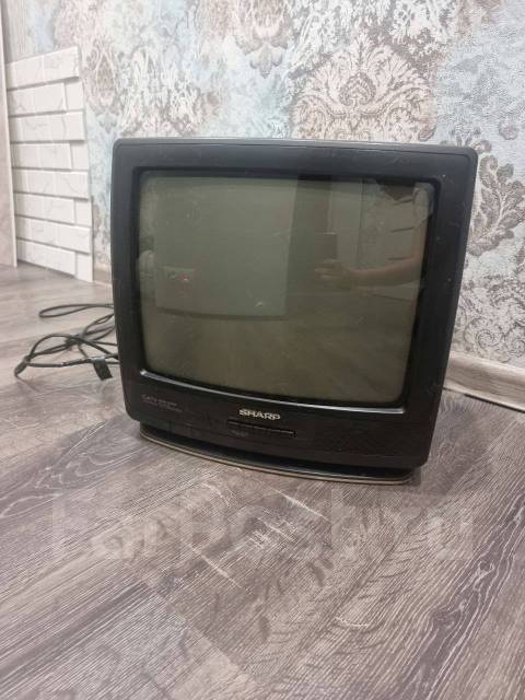Телевизор sharp, CRT (ЭЛТ), 35", б/у, в наличии. Цена: 1 000₽ во ...