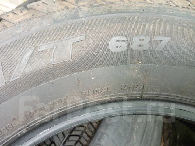 Bridgestone Dueler H/T 687. �����������, 2009 ���, ����� ����